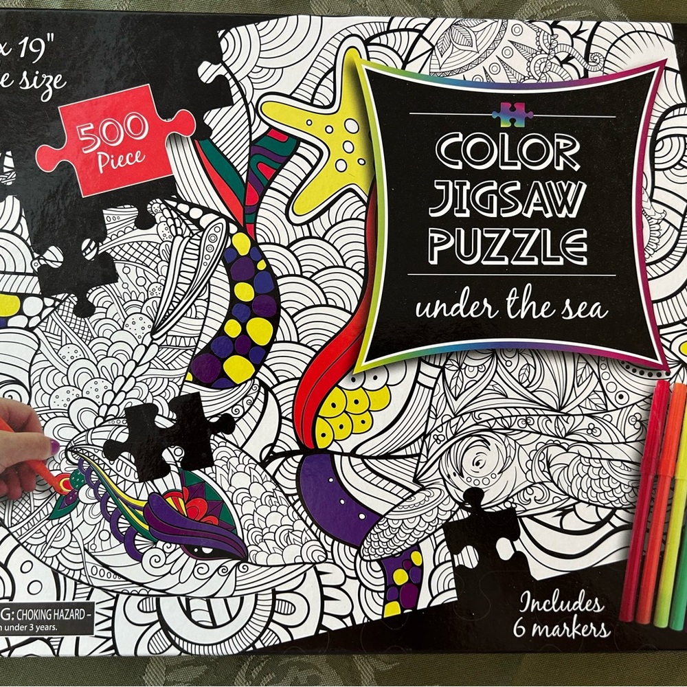 Color Jigsaw Puzzle - Under the Sea